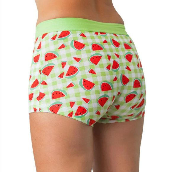 Watermelon Medley Modal Boyshort - Picture 2 of 2